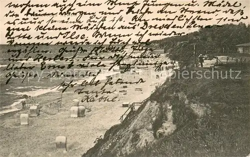 AK / Ansichtskarte Rewahl_Rewal_Ostsee_PL Strandpartie 