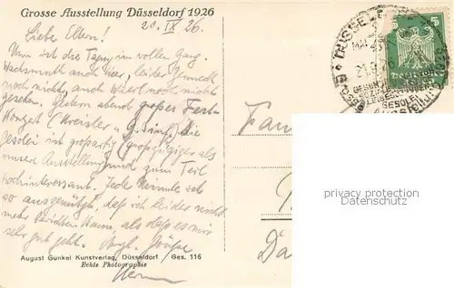 AK / Ansichtskarte Duesseldorf Rheinhalle Duesseldorf