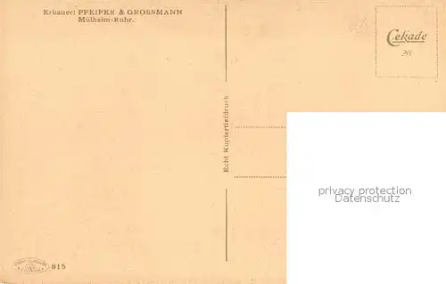 AK / Ansichtskarte Muelheim_Ruhr Neue Stadthalle Arkadenbau Muelheim Ruhr