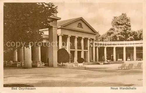 AK / Ansichtskarte Bad_Oeynhausen Neue Wandelhalle Bad_Oeynhausen