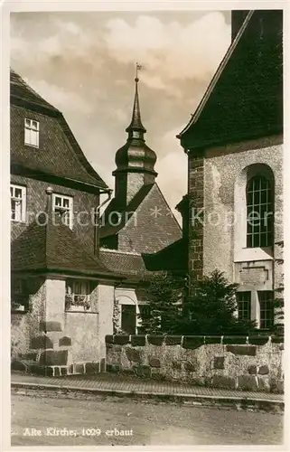 AK / Ansichtskarte Bad_Steben Alte Kirche Bad_Steben