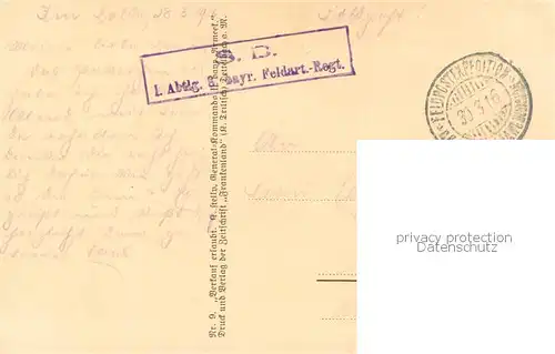 AK / Ansichtskarte Dettelbach Ritter Heinz Schiestl Kuenstlerkarte Dettelbach