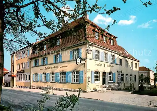 AK / Ansichtskarte Rothenburg__Tauber Gasthof Linde 
