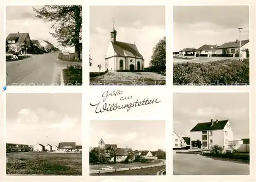 AK / Ansichtskarte Wilburgstetten Teilansichten Kirche Wilburgstetten