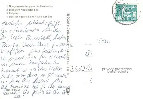 AK / Ansichtskarte Neukloster_Mecklenburg Bungalowsiedlung am Neukloster See Zeltplatz Bootsanlegestelle Neukloster_Mecklenburg