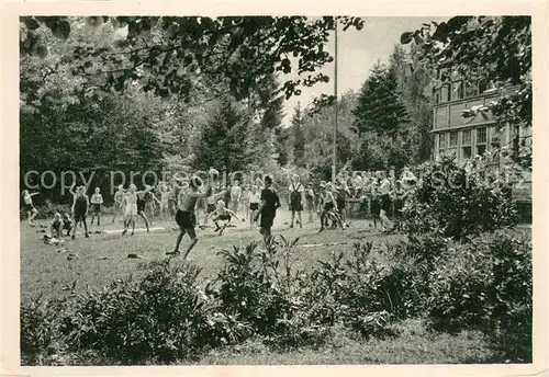 AK / Ansichtskarte Halberstadt Kinder Ferienlager Aus dem Bildkalender Harzheimat Halberstadt