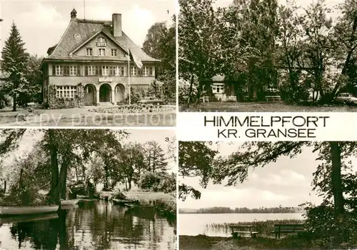 AK / Ansichtskarte Himmelpfort FDGB Erholungsheim Werner Schaumann Pension Dahim Fliess zum Stolpsee Himmelpfort