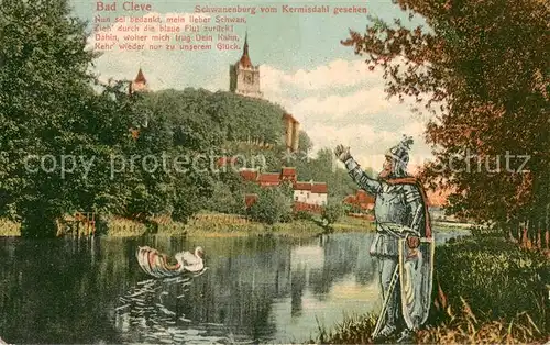 AK / Ansichtskarte Bad_Cleve Schwanenburg Bad_Cleve