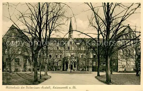 AK / Ansichtskarte Kaiserswerth Mutterhaus der Diakonissen Anstalt Kaiserswerth