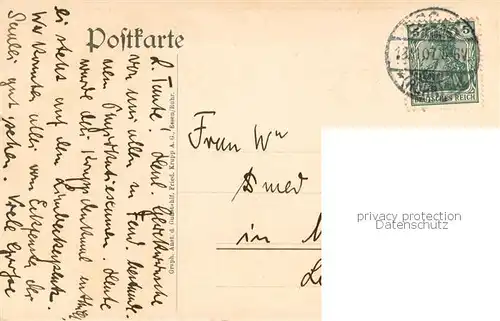 AK / Ansichtskarte Essen__Ruhr Friedrich Alfred Krupp Denkmal 