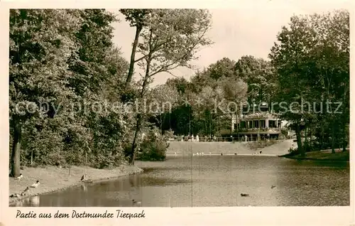 AK / Ansichtskarte Dortmund Partie aus dem Dortmunder Tierpark Dortmund