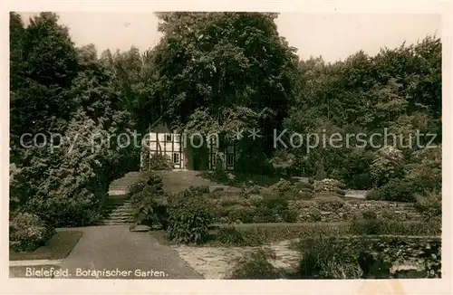 AK / Ansichtskarte Bielefeld Botanischer Garten Bielefeld