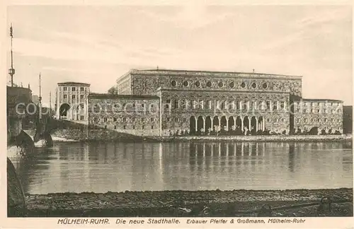 AK / Ansichtskarte Muelheim_Ruhr Neue Stadthalle  Muelheim Ruhr