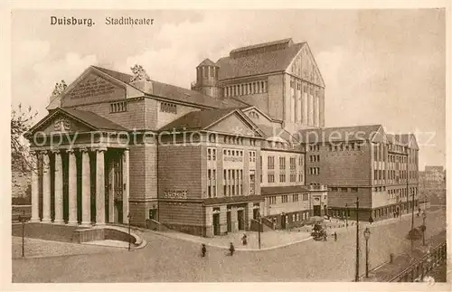 AK / Ansichtskarte Duisburg__Ruhr Stadttheater 