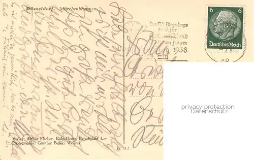 AK / Ansichtskarte Duesseldorf Maerchenbrunnen Duesseldorf