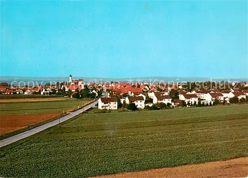 AK / Ansichtskarte Burgheim_Oberbayern Panorama Burgheim Oberbayern