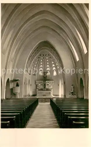 AK / Ansichtskarte Limburg_Lahn Missionshaus der Pallottiner Inneres der Marienkirche Limburg_Lahn