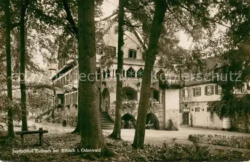 AK / Ansichtskarte Erbach_Odenwald Jagdschloss Eulbach Erbach Odenwald