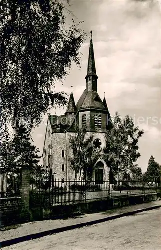 AK / Ansichtskarte Niederwalluf Evangelische Kirche Niederwalluf