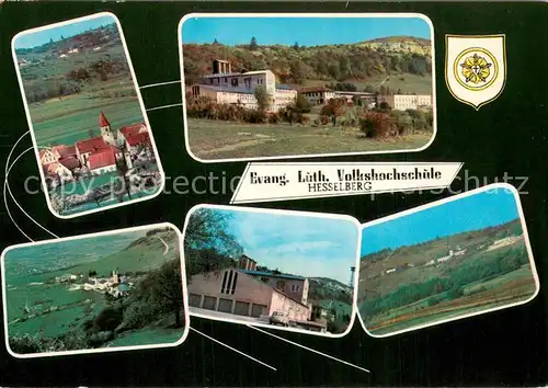 AK / Ansichtskarte Hesselberg_Gunzenhausen Teilansichten Hesselberg Gunzenhausen