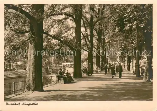 AK / Ansichtskarte Duesseldorf Koenigsallee Duesseldorf
