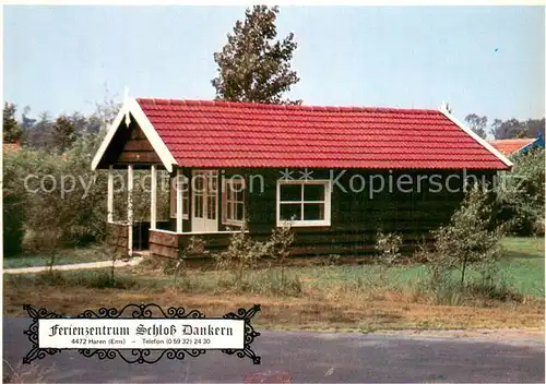 AK / Ansichtskarte Haren_Ems Ferienzentrum Schloss Dankern Haren_Ems