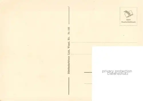 AK / Ansichtskarte Wesel__Rhein Hafen mit Lippemuendung 