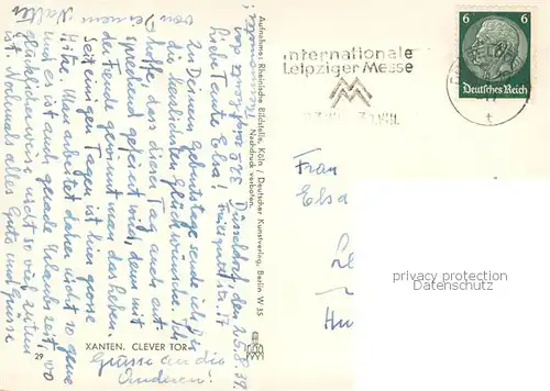 AK / Ansichtskarte Xanten Clever Tor Xanten