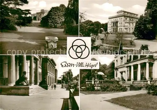 AK / Ansichtskarte Essen__Ruhr Villa Huegel Details 