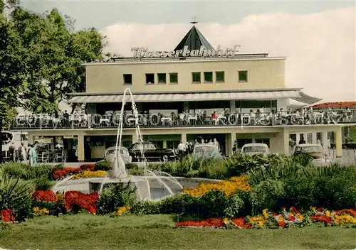 AK / Ansichtskarte Muelheim_Ruhr Wasserbahnhof Muelheim Ruhr