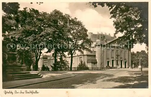 AK / Ansichtskarte Goerlitz__Sachsen An der Stadthalle Silesia Karte Nr. 5480 