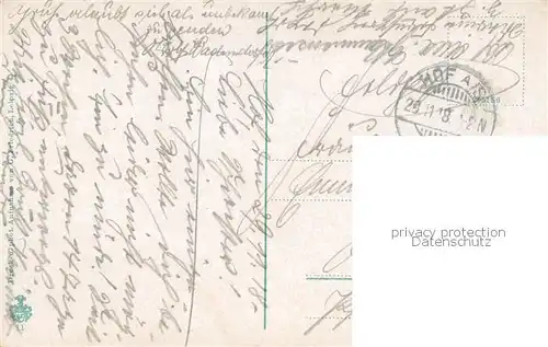 AK / Ansichtskarte Leipzig Johannaparkteich Schwaene Lutherkirche Feldpost Leipzig