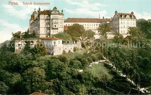 AK / Ansichtskarte Pirna Schloss Sonnenschein Pirna