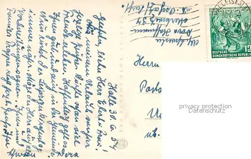 AK / Ansichtskarte Oschatz Altar in der St. Aegidien Kirche Oschatz