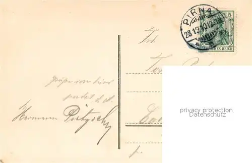 AK / Ansichtskarte Pirna Obermarkt Altstadt Pirna