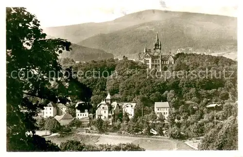AK / Ansichtskarte Koenigstein__Taunus Panorama Kurort Schloss Blick zum Altkoenig 