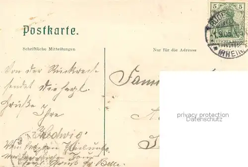 AK / Ansichtskarte Ruedesheim_am_Rhein Broemserburg 