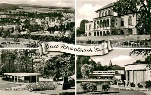 AK / Ansichtskarte Bad_Schwalbach Teilansicht Kursaal Weinbrunnen Stahlbrunnen Bad_Schwalbach