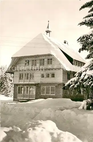 AK / Ansichtskarte Rothaus_Grafenhausen Hotel Tannenhof Rothaus Grafenhausen