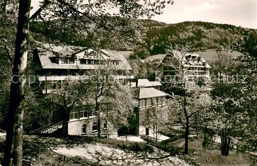 AK / Ansichtskarte Oberglottertal Sanatorium Glotterbad Oberglottertal