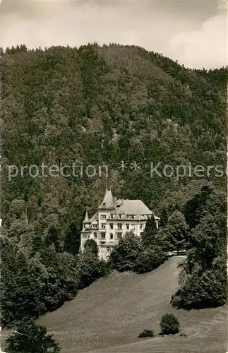 AK / Ansichtskarte Badenweiler Sanatorium Haus am Wald Badenweiler