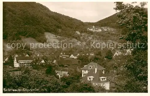 AK / Ansichtskarte Oberweiler_Badenweiler Panorama Oberweiler_Badenweiler