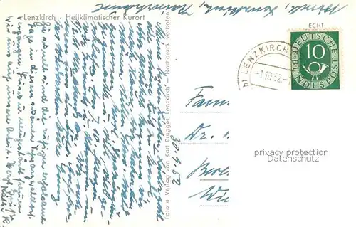 AK / Ansichtskarte Lenzkirch Panorama Lenzkirch