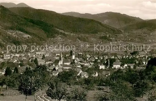 AK / Ansichtskarte Haslach_Kinzigtal Fliegeraufnahme Haslach_Kinzigtal