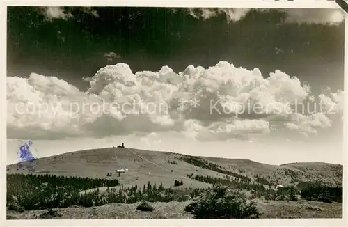 AK / Ansichtskarte Feldberg_1450m_Schwarzwald mit Wilhelmerhuette und Stuebenwasen 