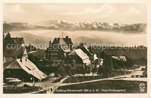 AK / Ansichtskarte Feldberg_1450m_Schwarzwald Hotel Feldbergerhof 