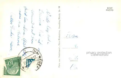 AK / Ansichtskarte Neuenburg__Rhein Panorama 