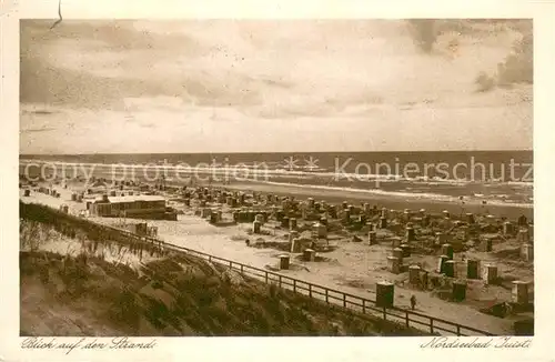AK / Ansichtskarte Juist_Nordseebad Strandpartie Juist_Nordseebad