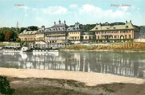 AK / Ansichtskarte Pillnitz_Dresden Kgl Schloss 