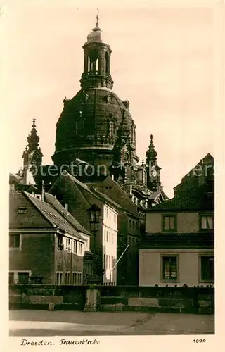 AK / Ansichtskarte Dresden_Elbe Frauenkirche 